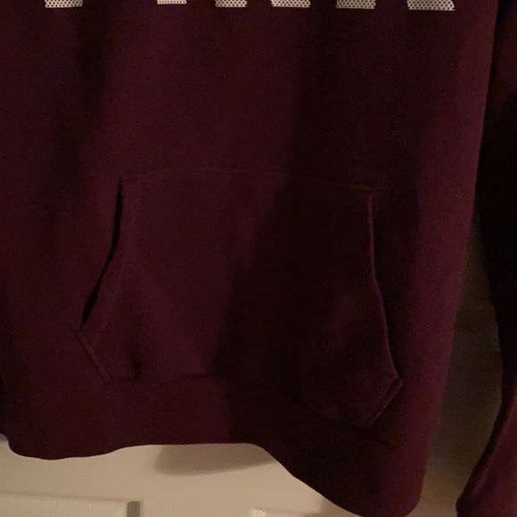 Pink Half Zip Sweatshirt Pullover (S) - Picture 2 of 3